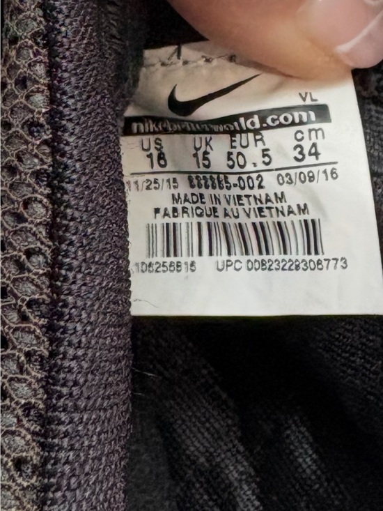NWOT Nike Vapor Untouchable Pro football cleat in a \
